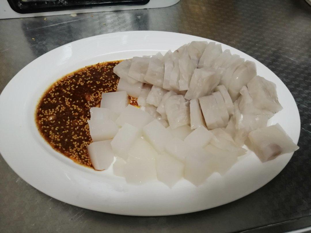 水晶肉皮冻