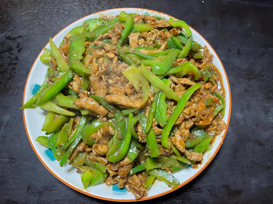 ㊙️超级下饭的青椒炒肉丝❗️吃三碗饭都不够