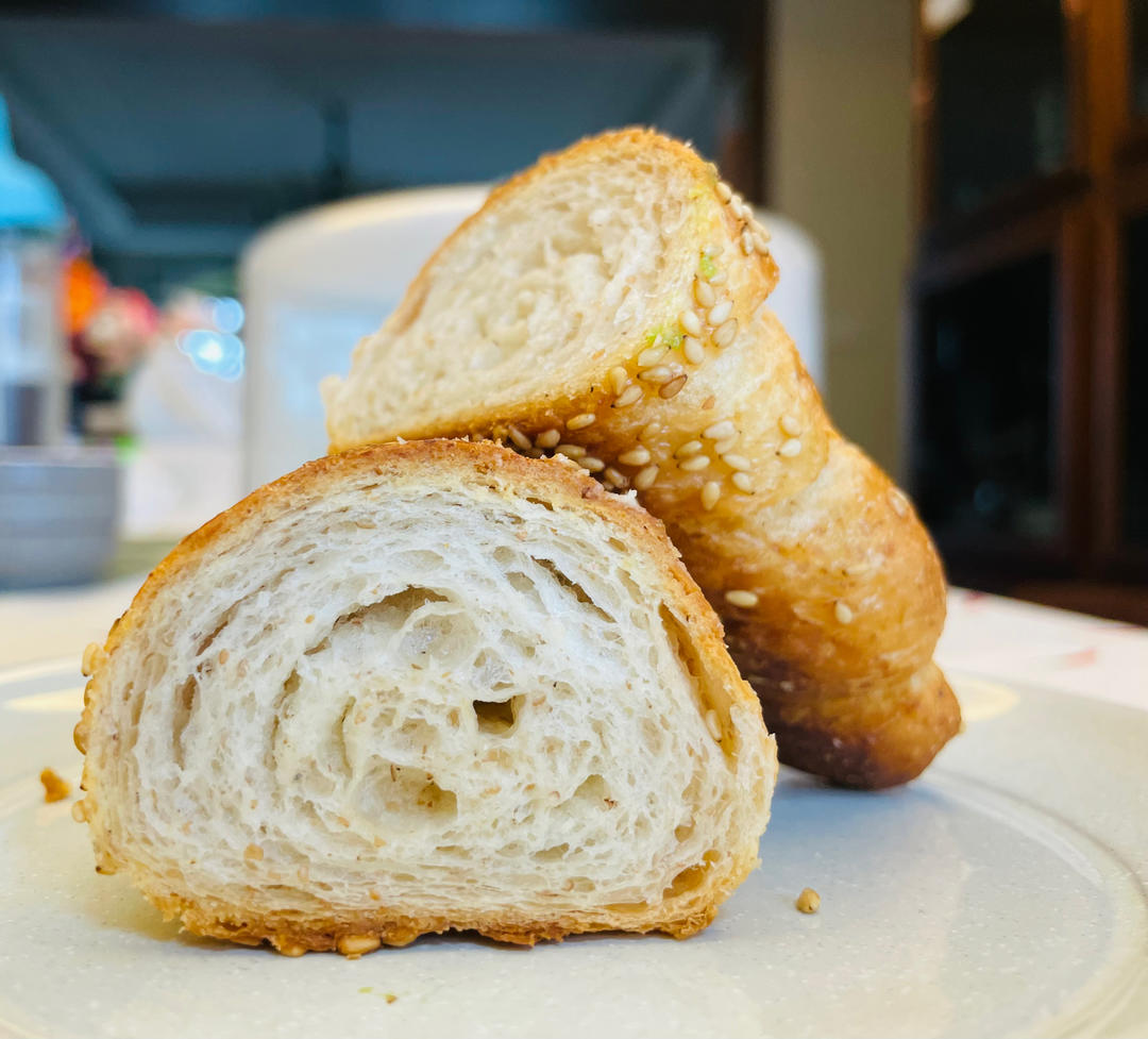 黑麦盐面包