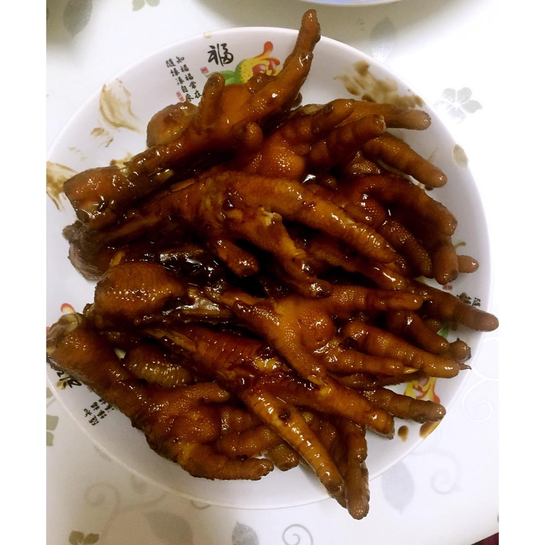 秘制红烧鸡爪