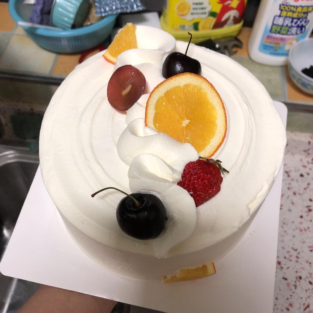 双色慕斯~圣安娜花嘴装饰Idea2~