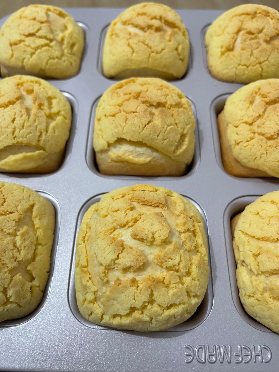 酥皮菠萝🍍12连mini小吐司