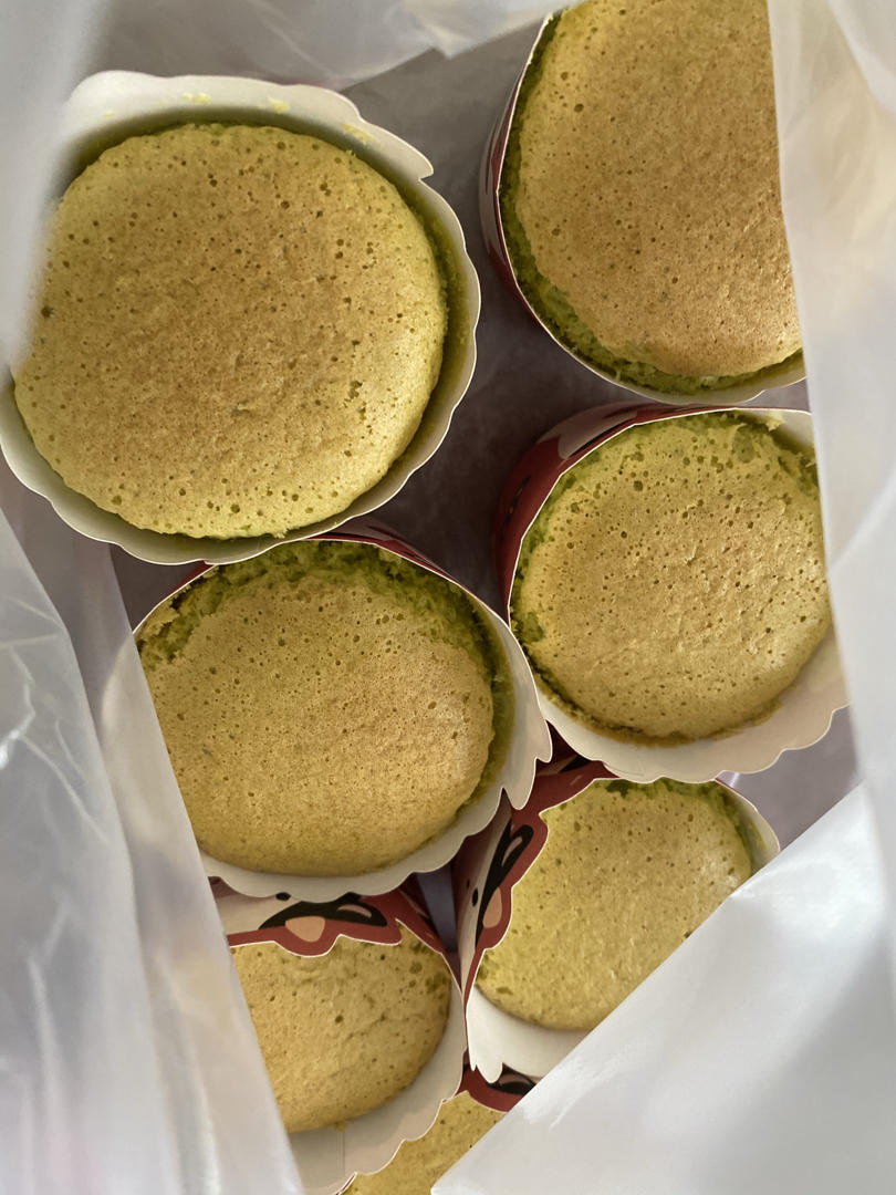 纸杯蛋糕 8寸戚风蛋糕的量