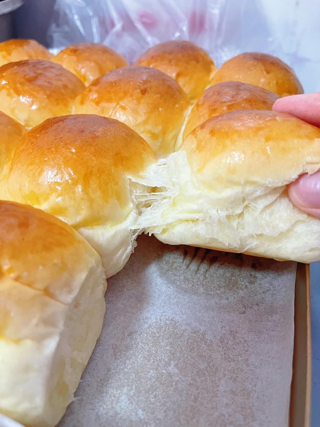 纯奶手撕吐司的做法 步骤1