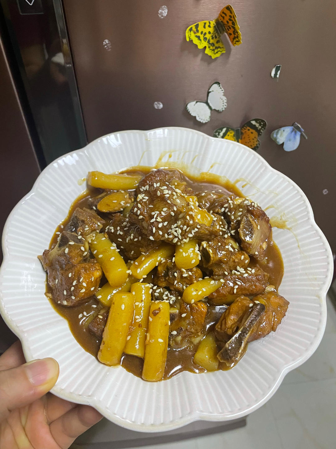 堂妈小厨——排骨烧年糕
