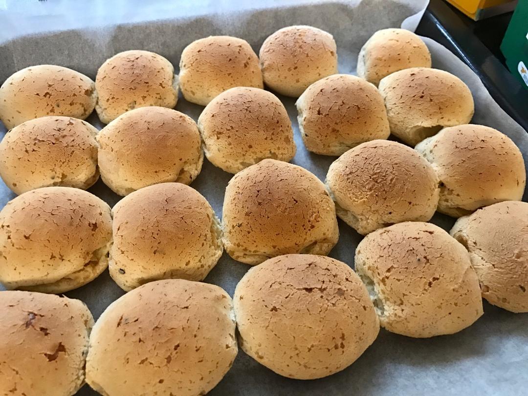 黑芝麻麻薯面包