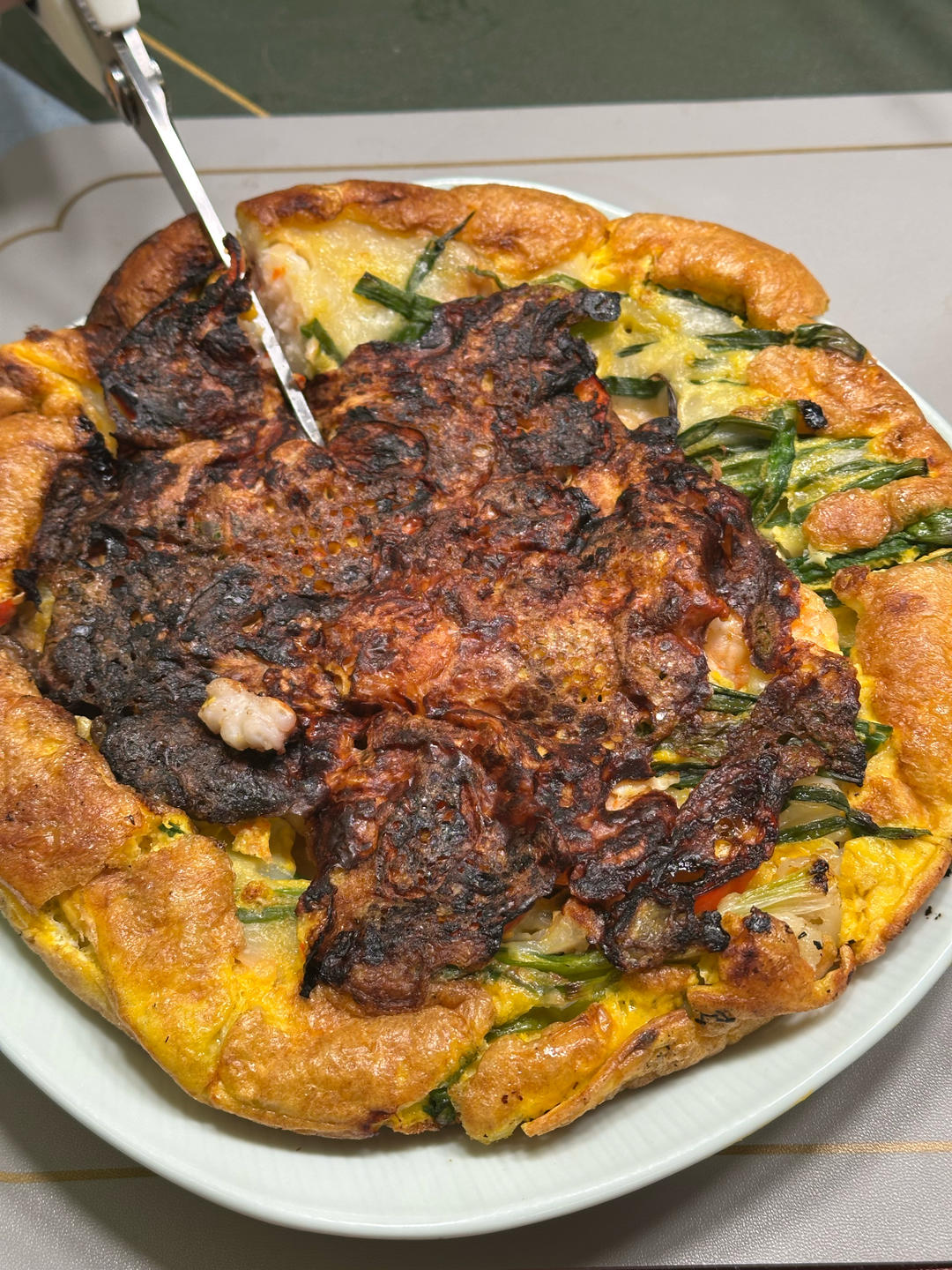 做出跟餐厅一样酥嫩的【韩式海鲜葱饼】