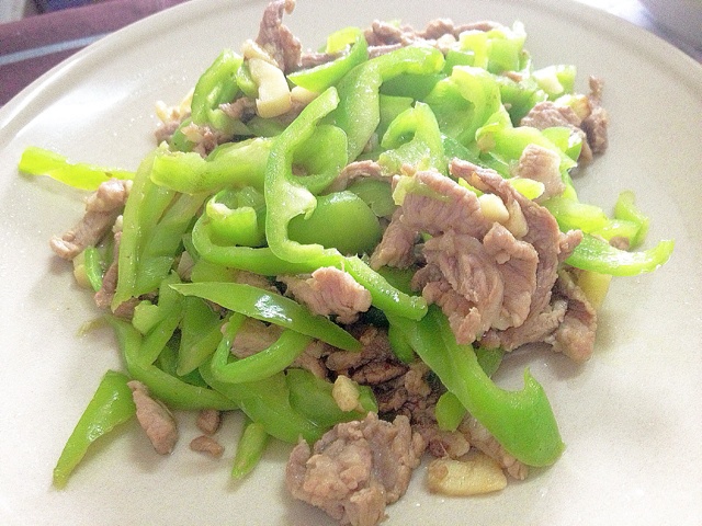 青椒肉丝