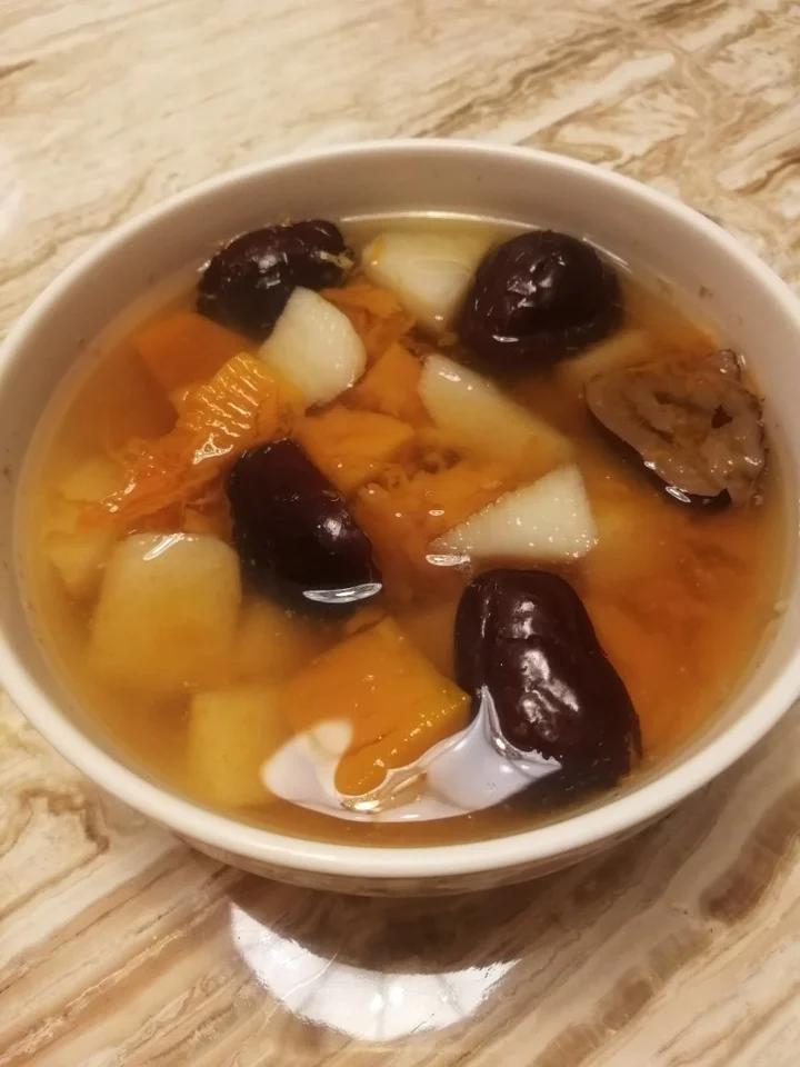 山药红枣南瓜汤