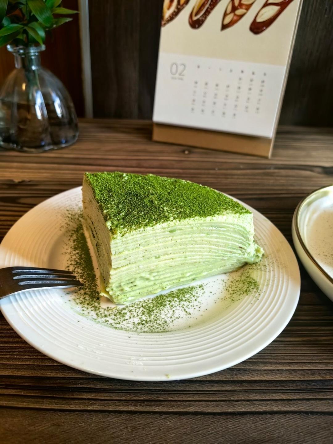 不用去LadyM自己做好吃的抹茶千层蛋糕🍰