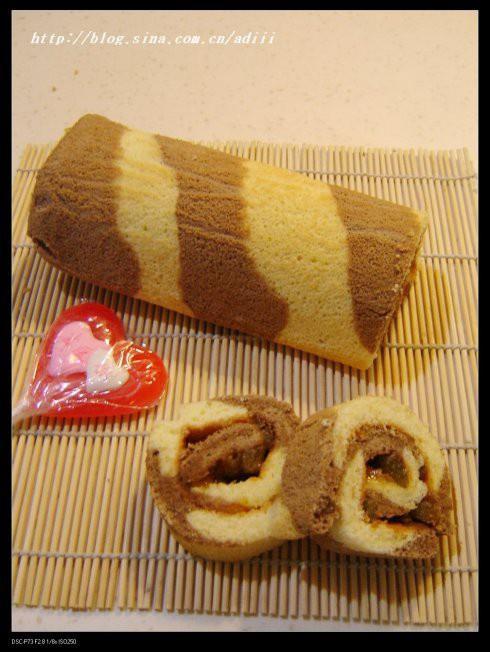 双色蛋糕卷的做法