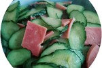 黄瓜炒火腿片-夏日清淡系菜品，简单爽口减肥餐