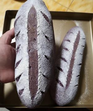 天然酵母黑米面包的做法 步骤1