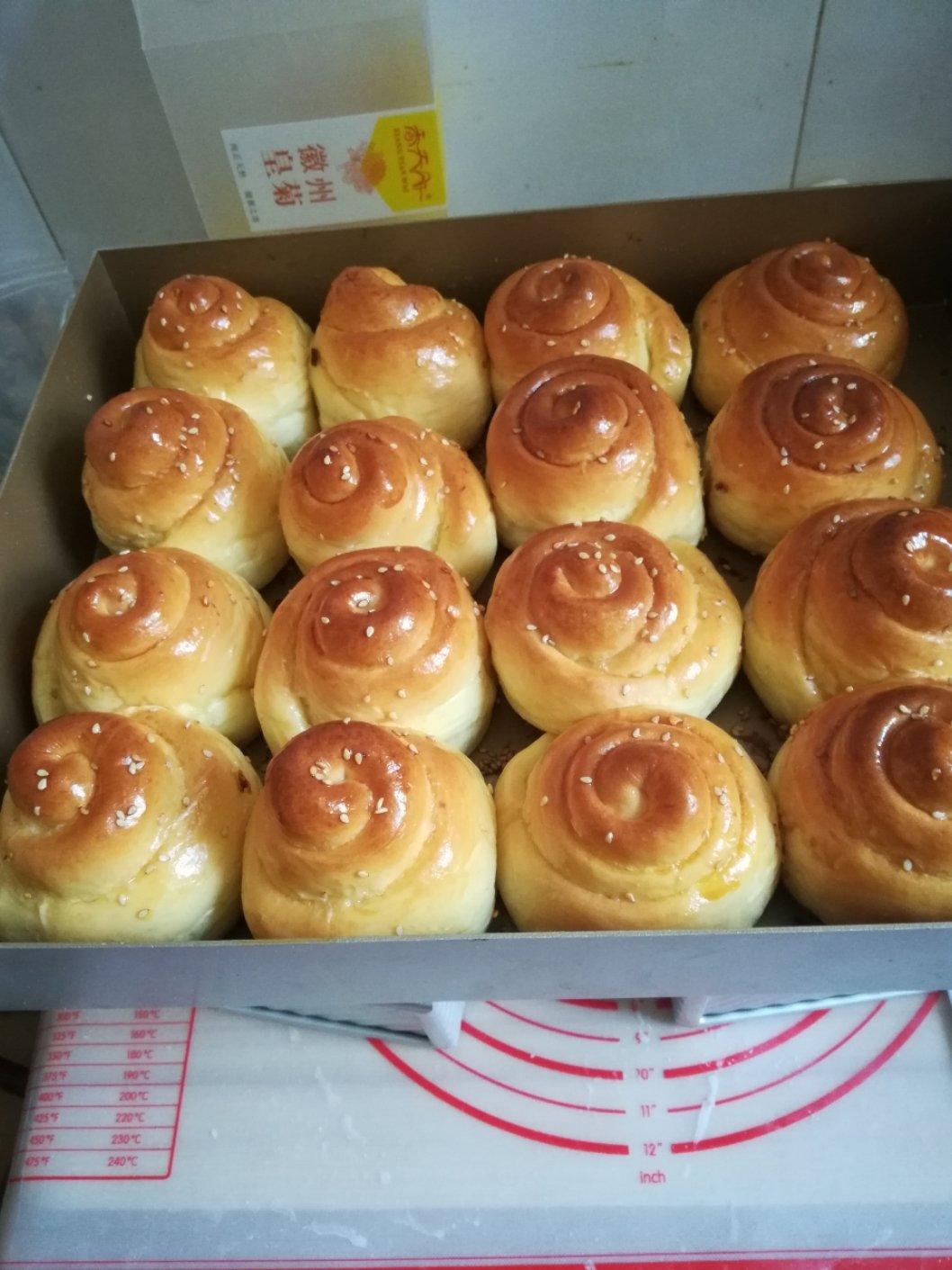 蜂蜜脆底小面包