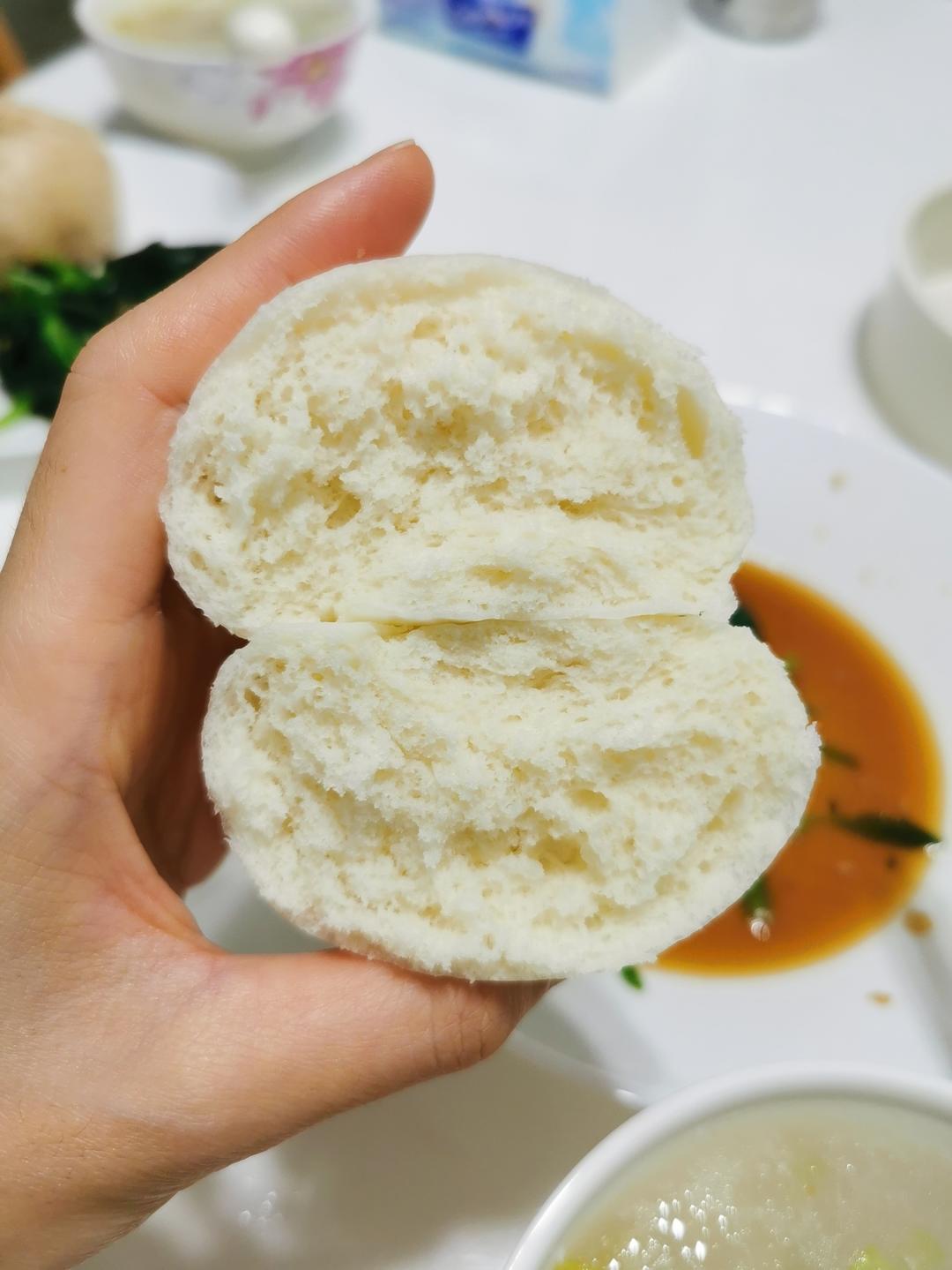 一发也可以做松软香甜的白馒头（详细版零失败)