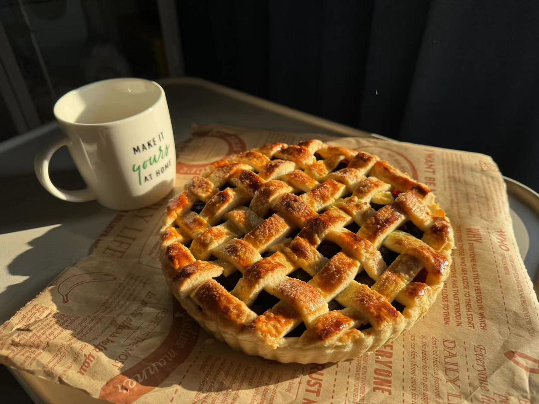 蓝莓派blueberry pie