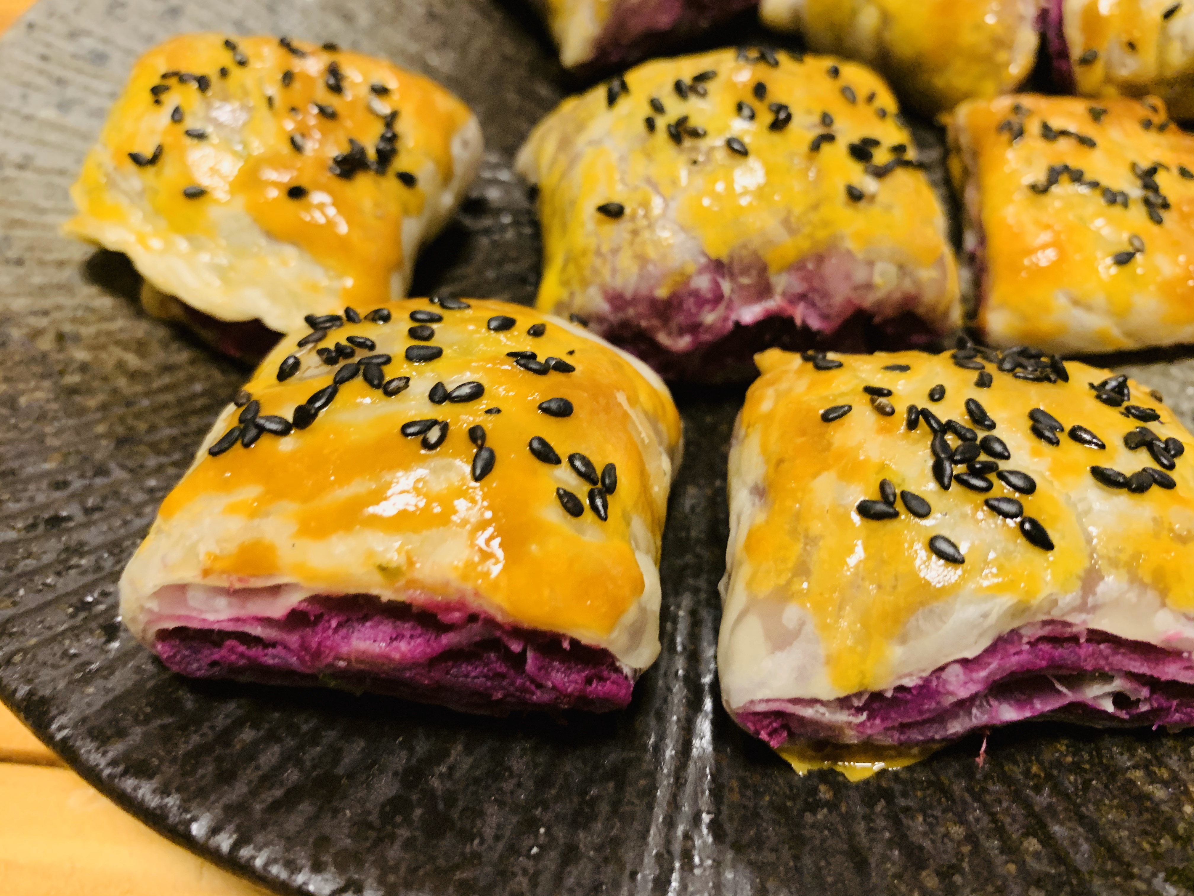 超级快速的紫薯酥的做法