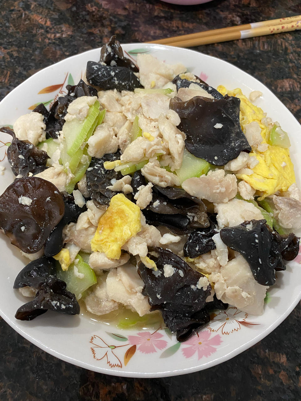 滑炒鱼片