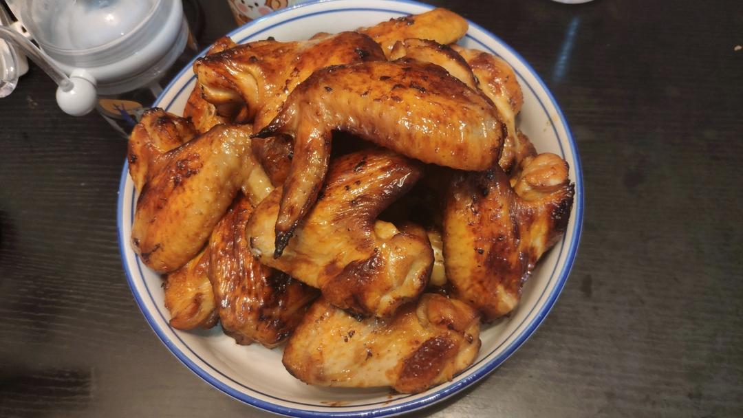 蜜汁烤鸡翅-空气炸锅版