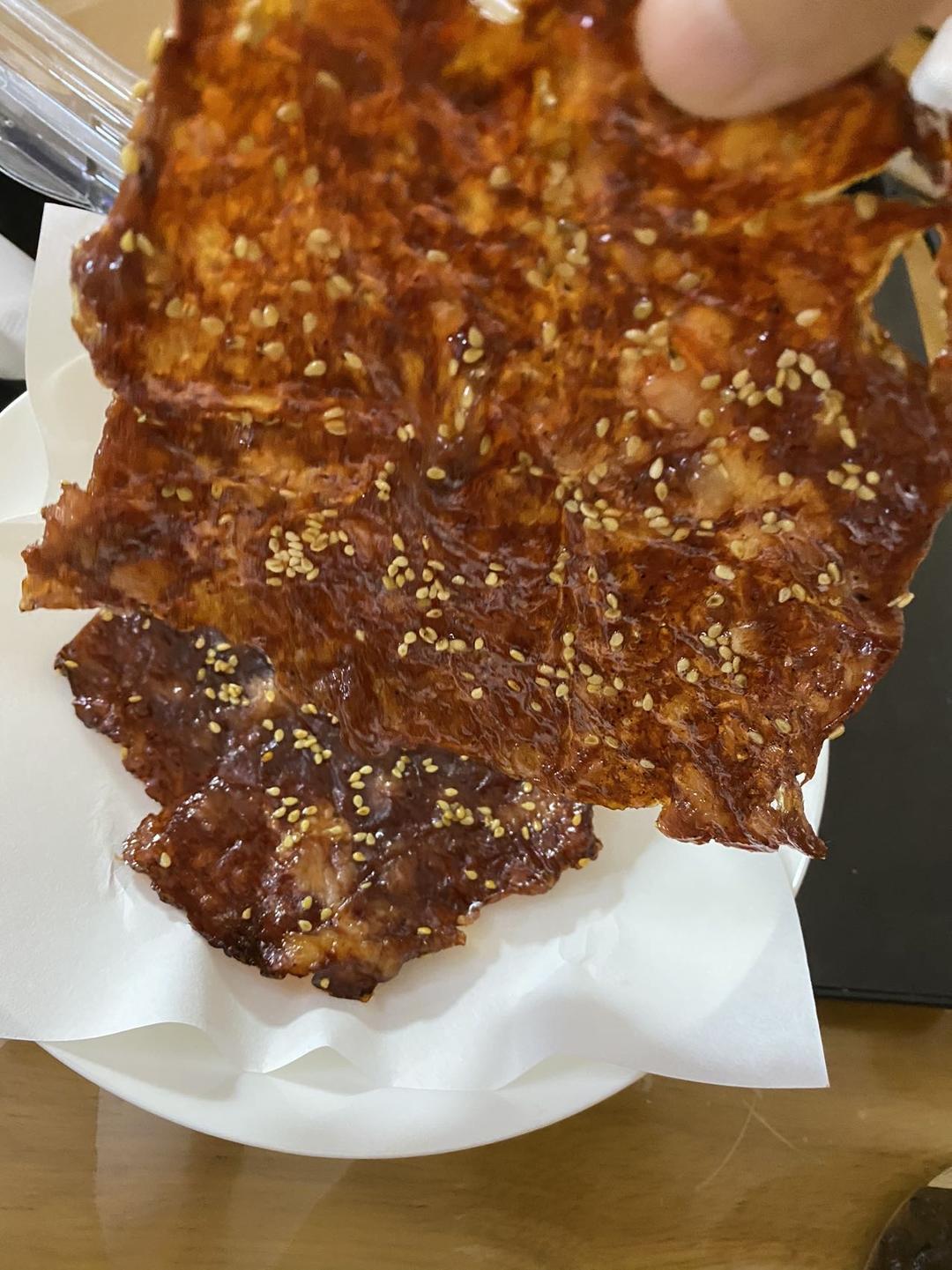 美珍香蜜汁猪肉脯(接近原味的几个秘诀)