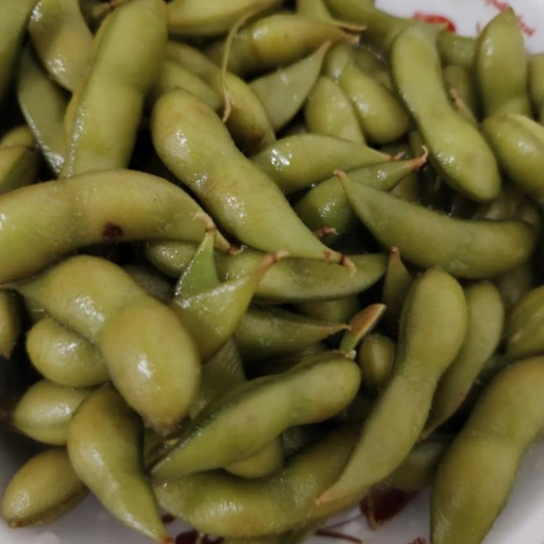 水煮毛豆（饭店口味）