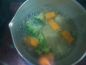 照烧鸡胸肉杂蔬红豆饭的做法 步骤2