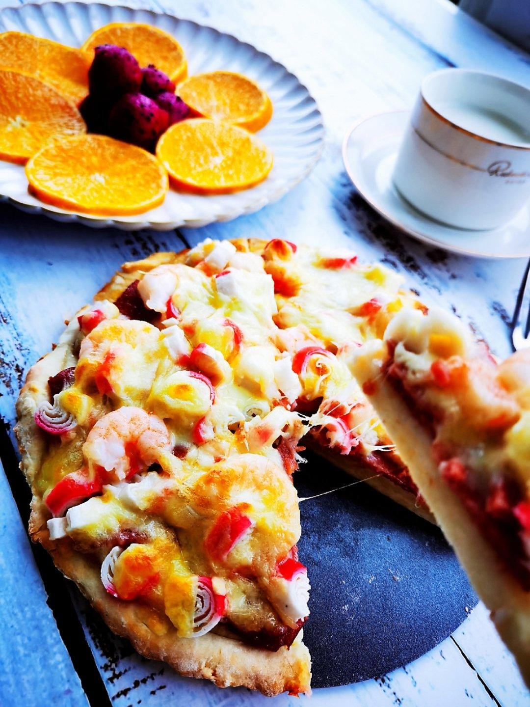 不用酵母的披萨底 No Yeast Pizza Dough
