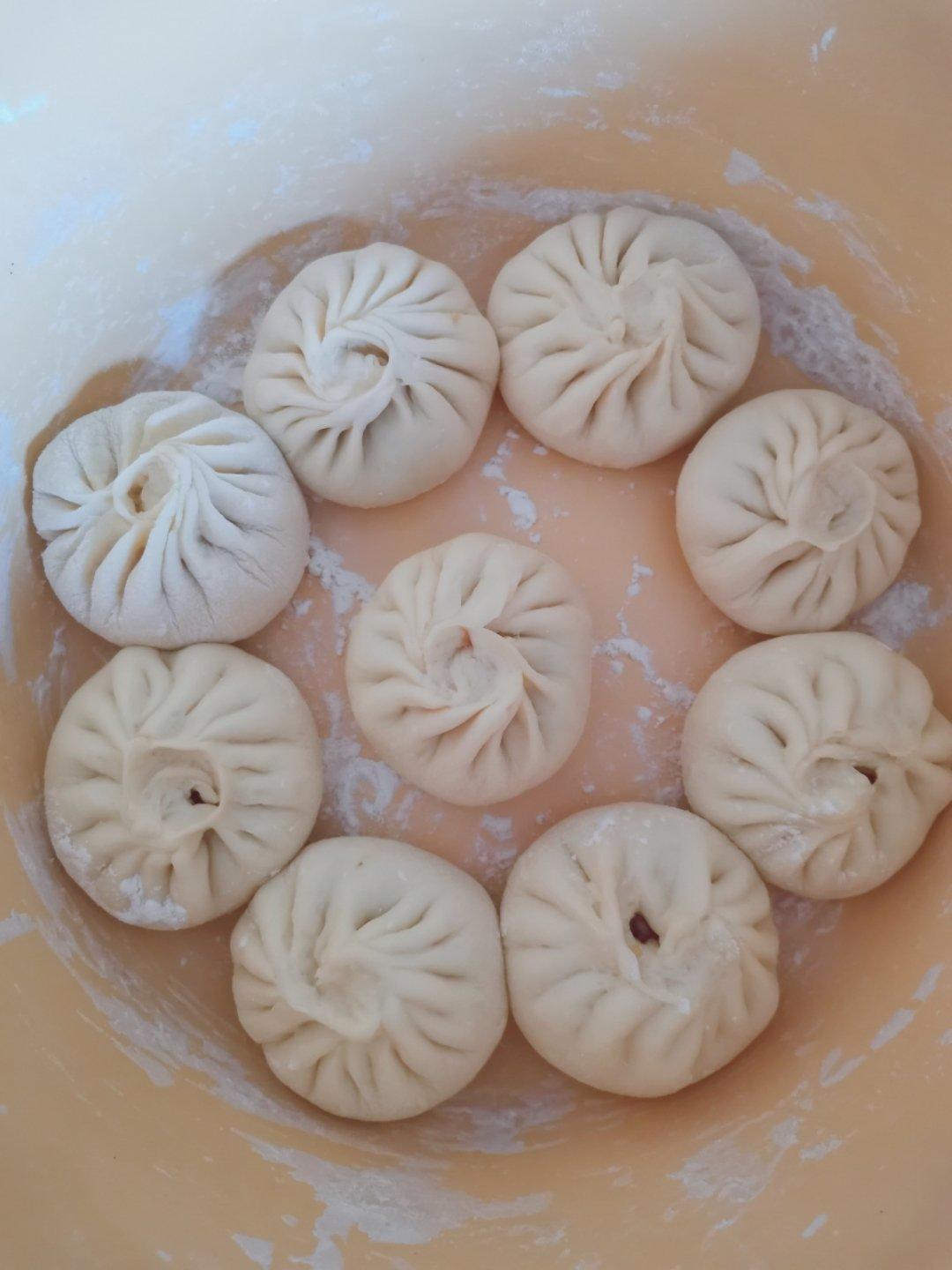 猪肉包子（附视频。一次性发酵。）