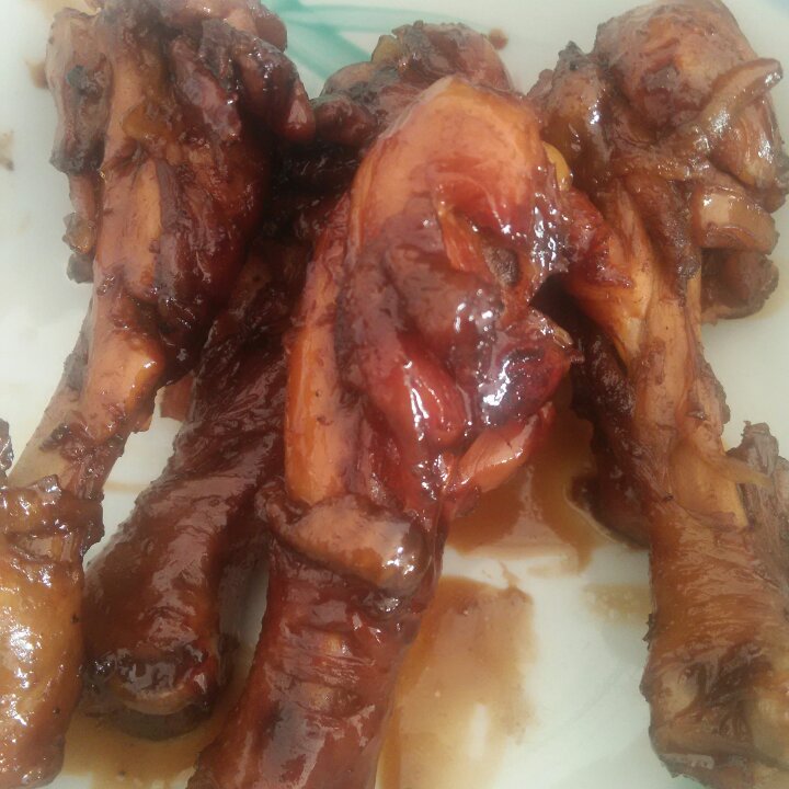 可乐鸡腿