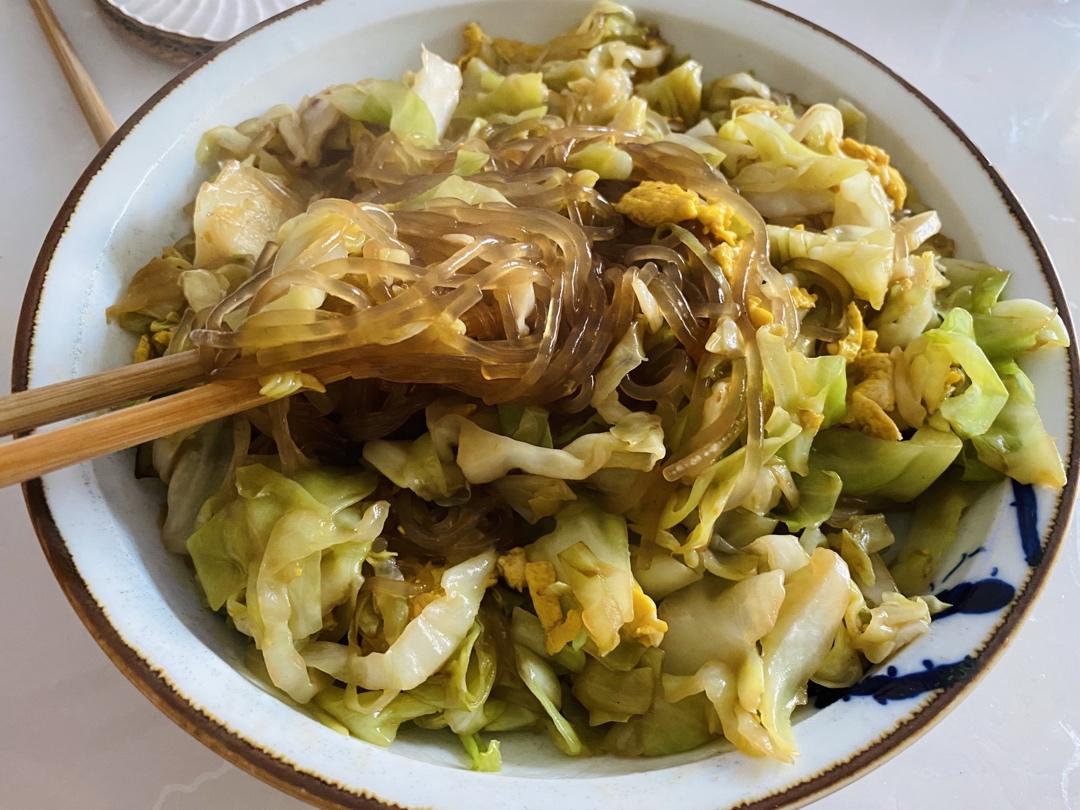 好吃的大头菜炒粉