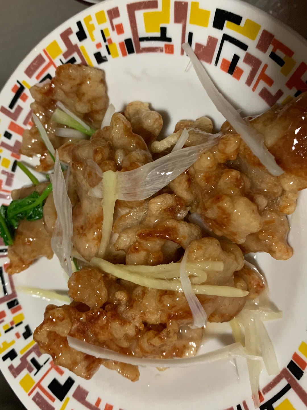 厨师长教你：“锅包肉”的家常做法，色泽金黄，口味酸甜！