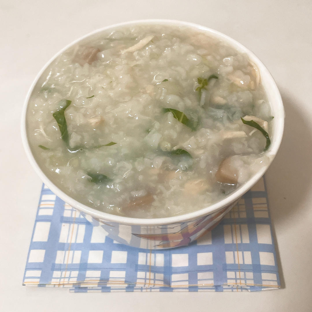 香菇鸡肉粥