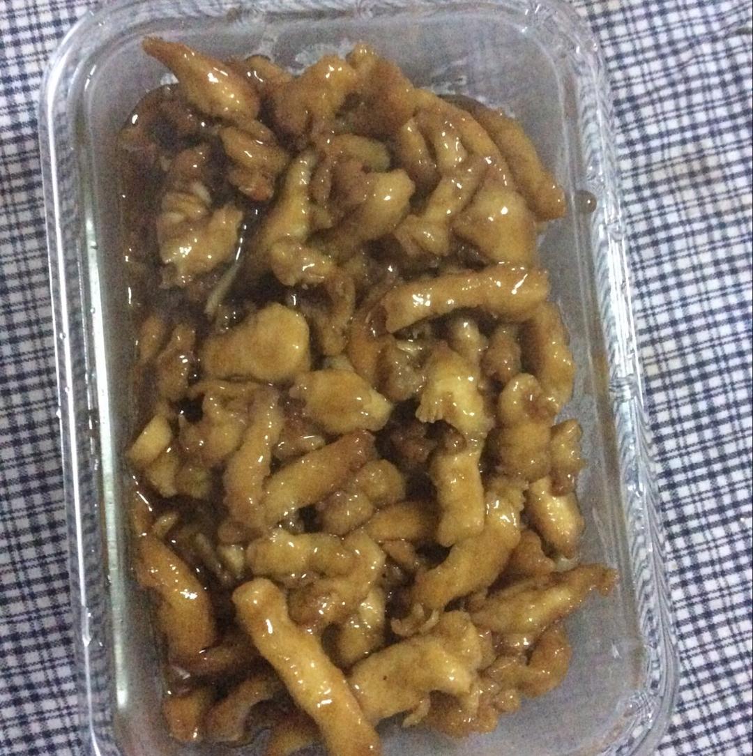 鸡肉版糖醋里脊