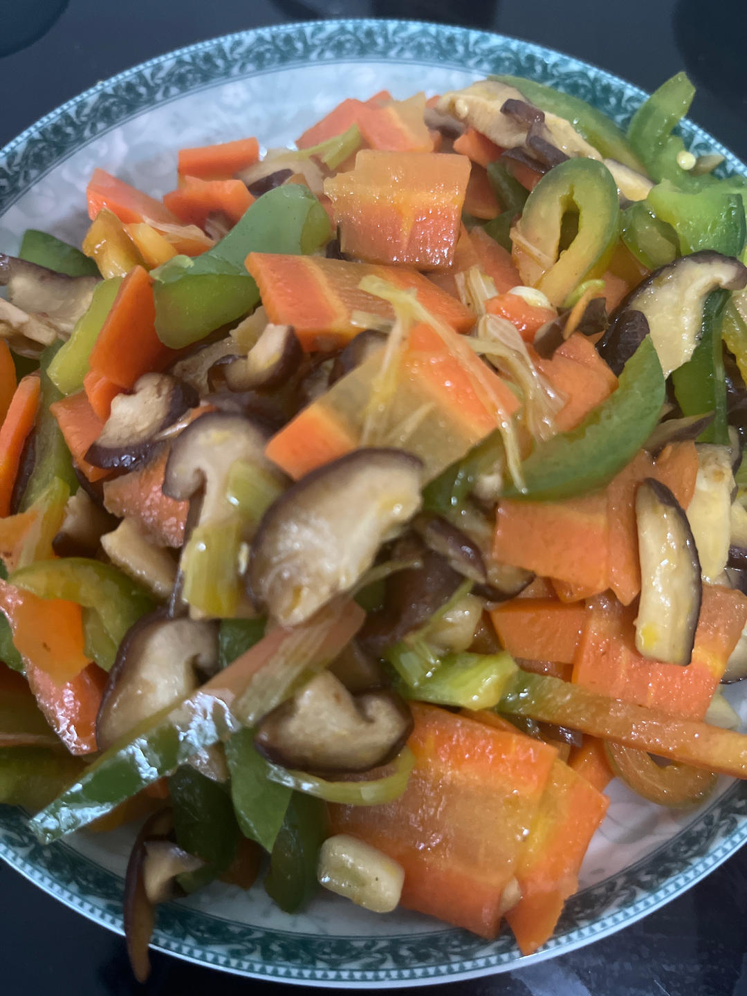 超下饭素炒香菇