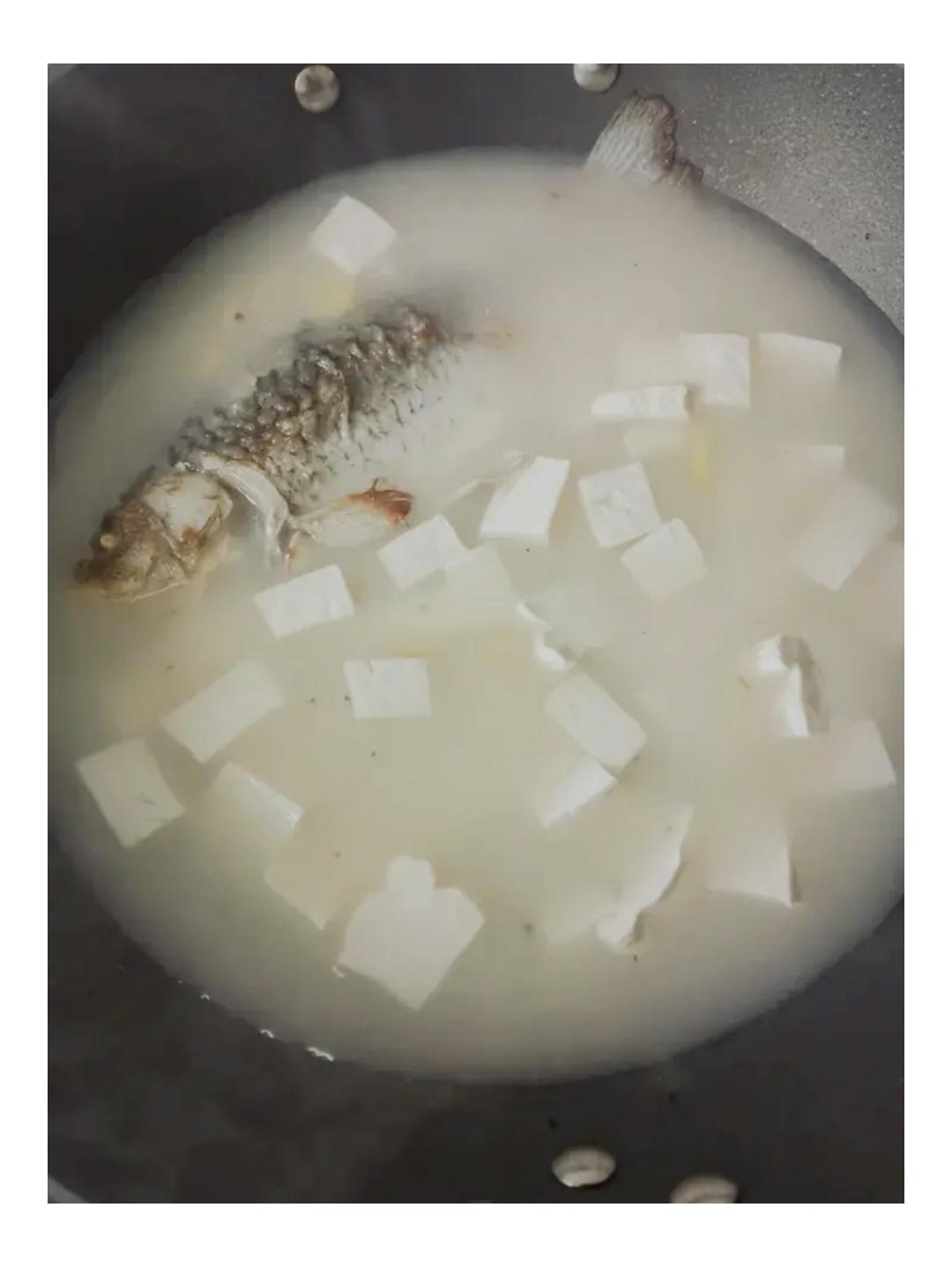 （白汤）鲫鱼炖豆腐