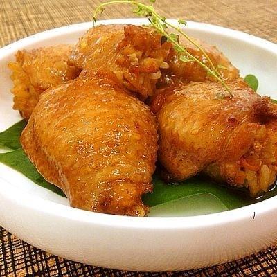 鸡翅包饭的做法