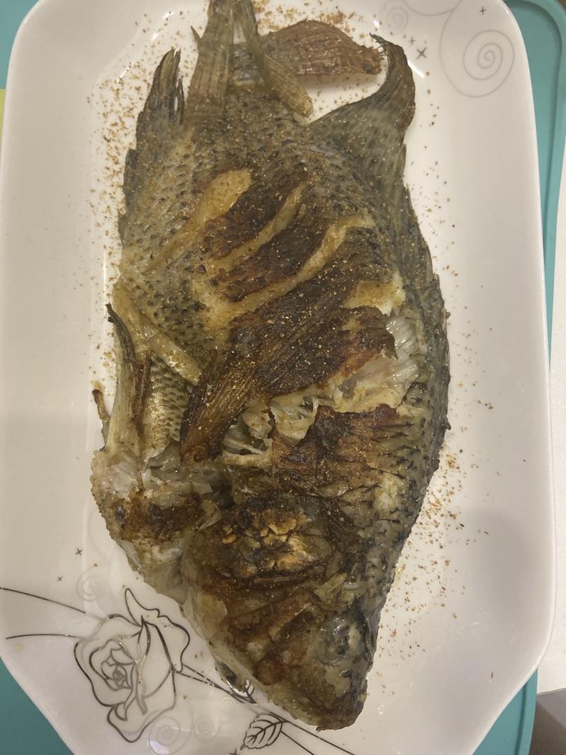 香酥煎烤罗非鱼