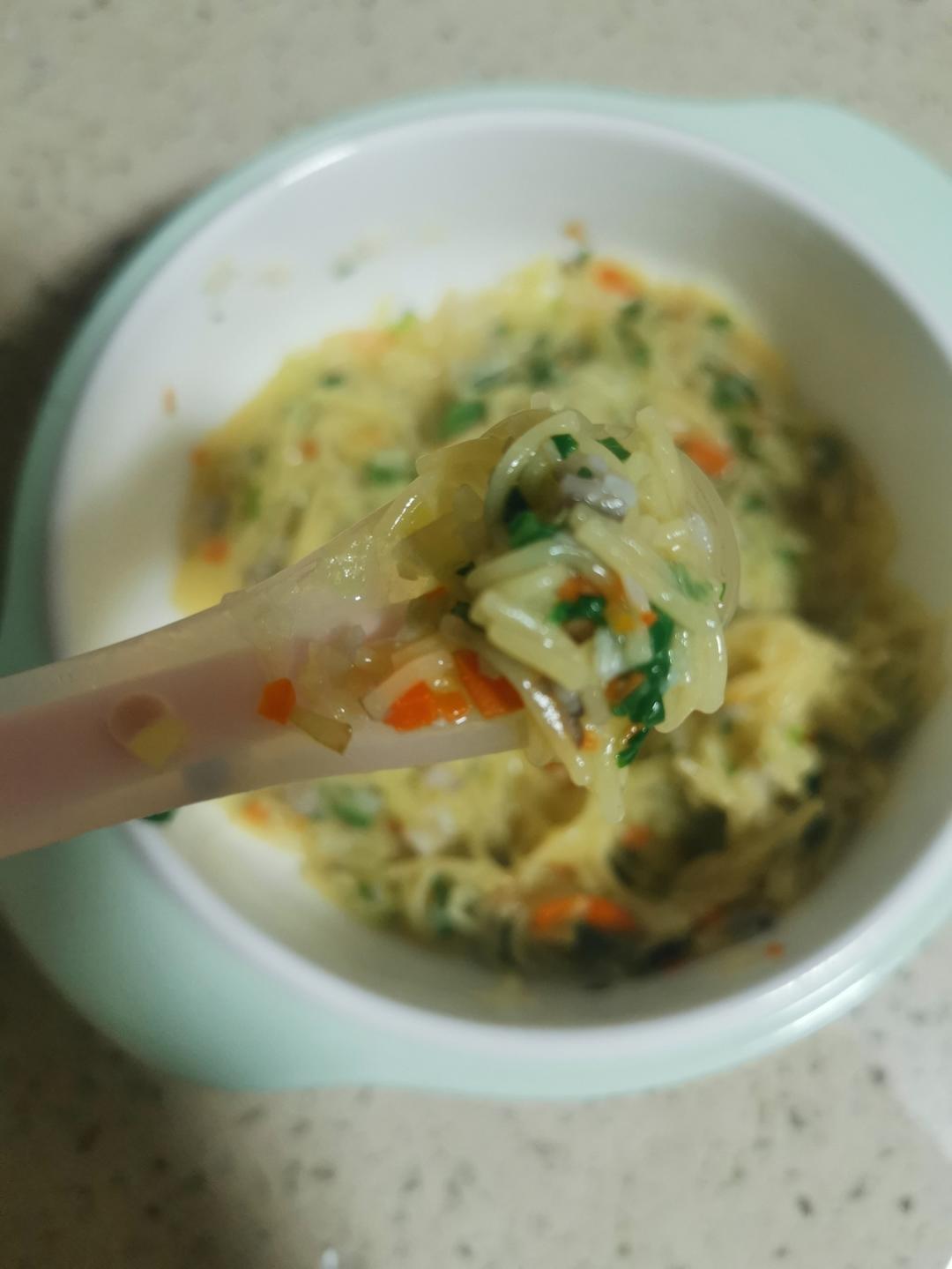 宝宝辅食之蔬菜面