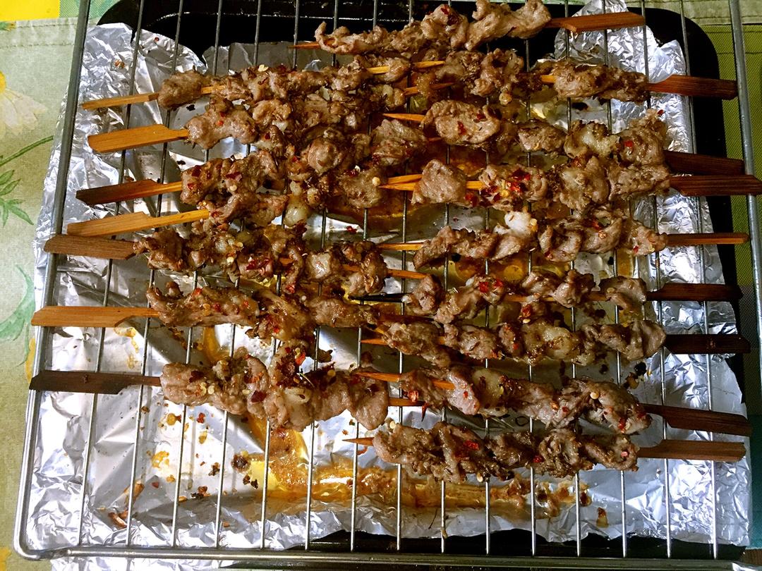 烤箱版新疆羊肉串