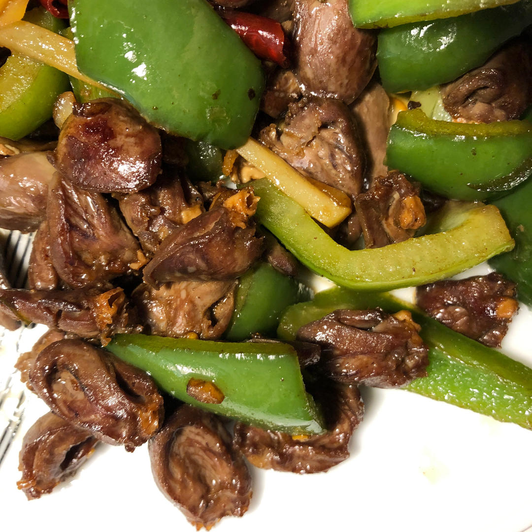 [原创] 比烧烤店还好吃的孜然鸡心