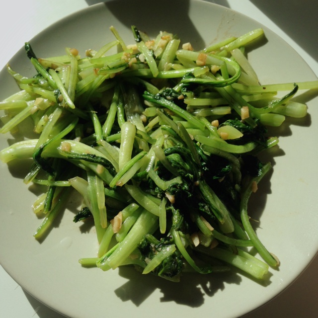 蒜蓉鸡毛菜