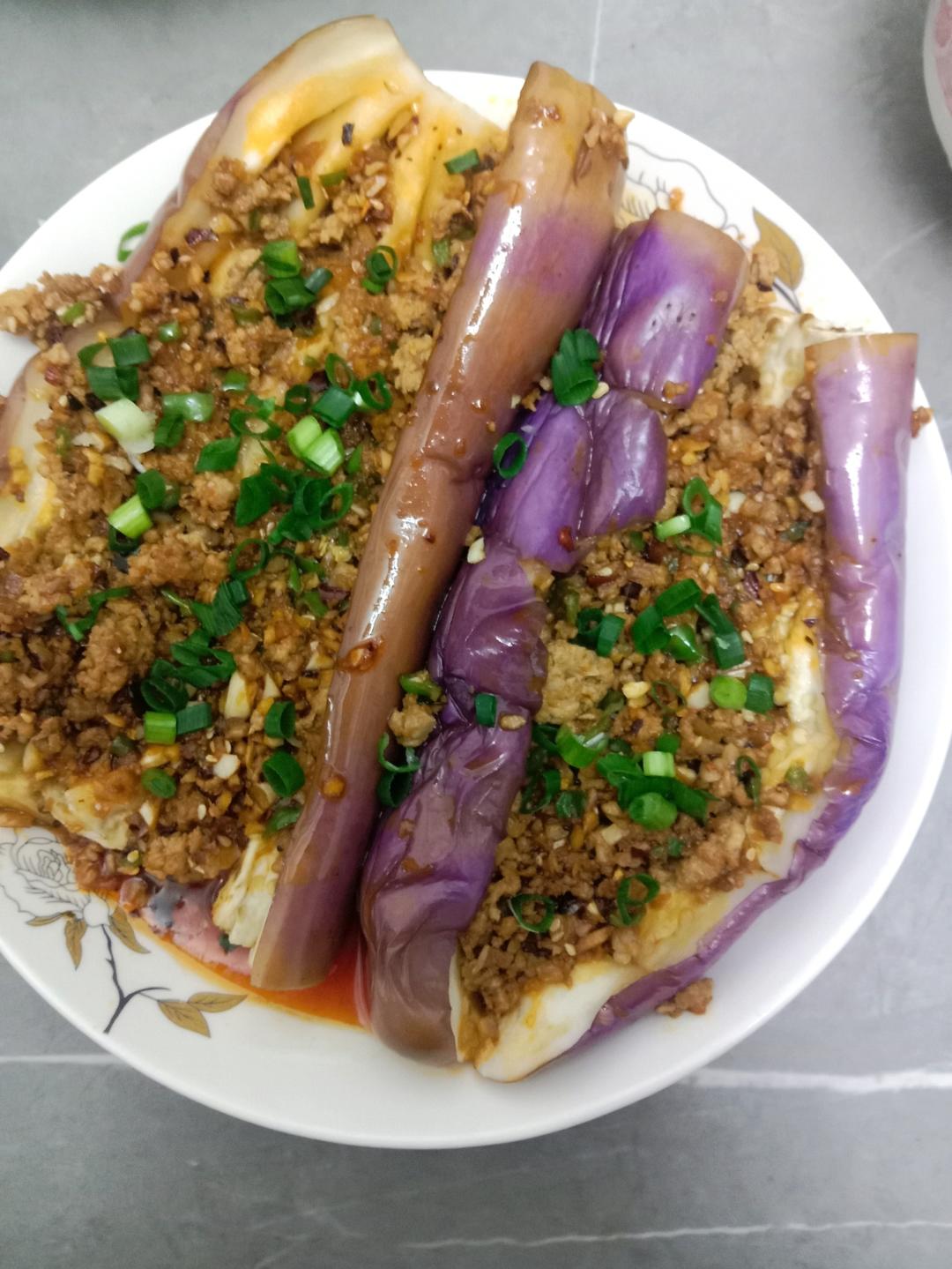 微波炉烤茄子