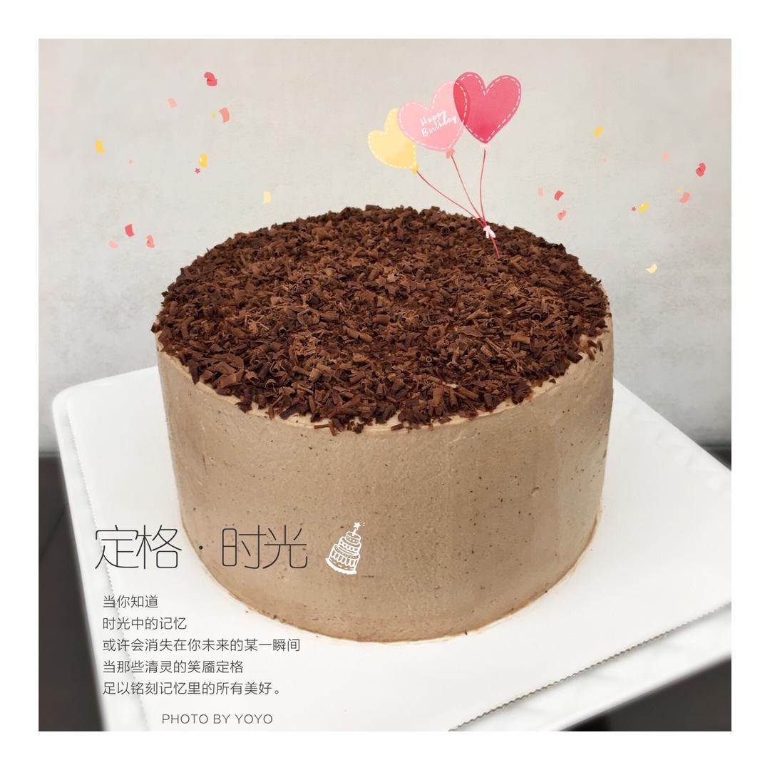 【视频】摩卡漩涡蛋糕~切开是竖条纹的惊喜