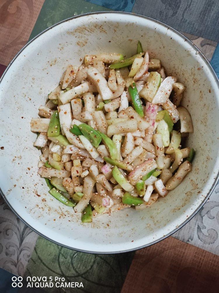 四川风味麻辣萝卜干
