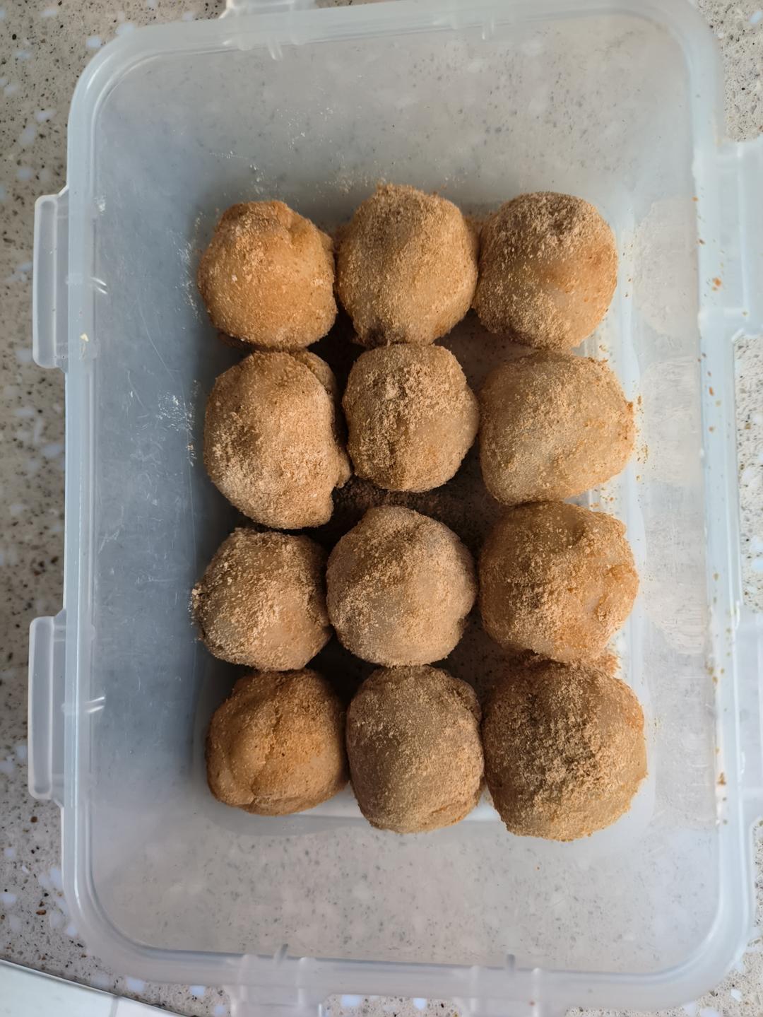 黄豆粉糯米糍（麻薯奶、雪媚娘皮、驴打滚的万能方）