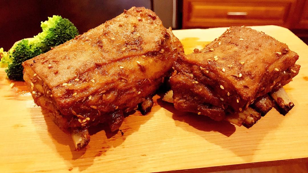孜然烤羊排