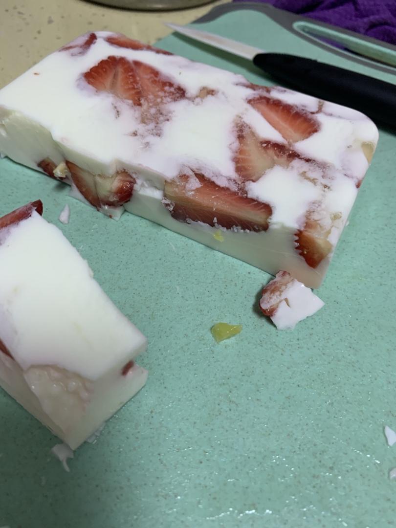 一次就能成功的草莓果冻🍓