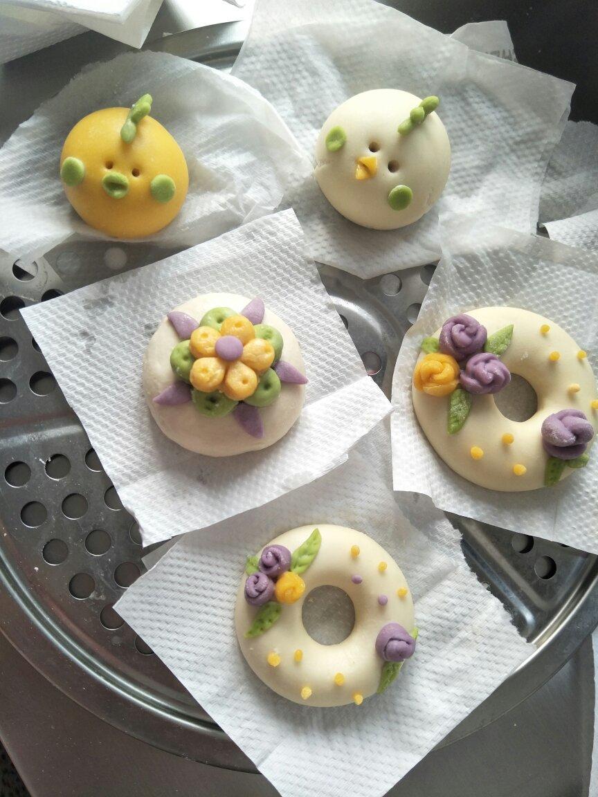 「原创」让你心动的甜甜圈馒头