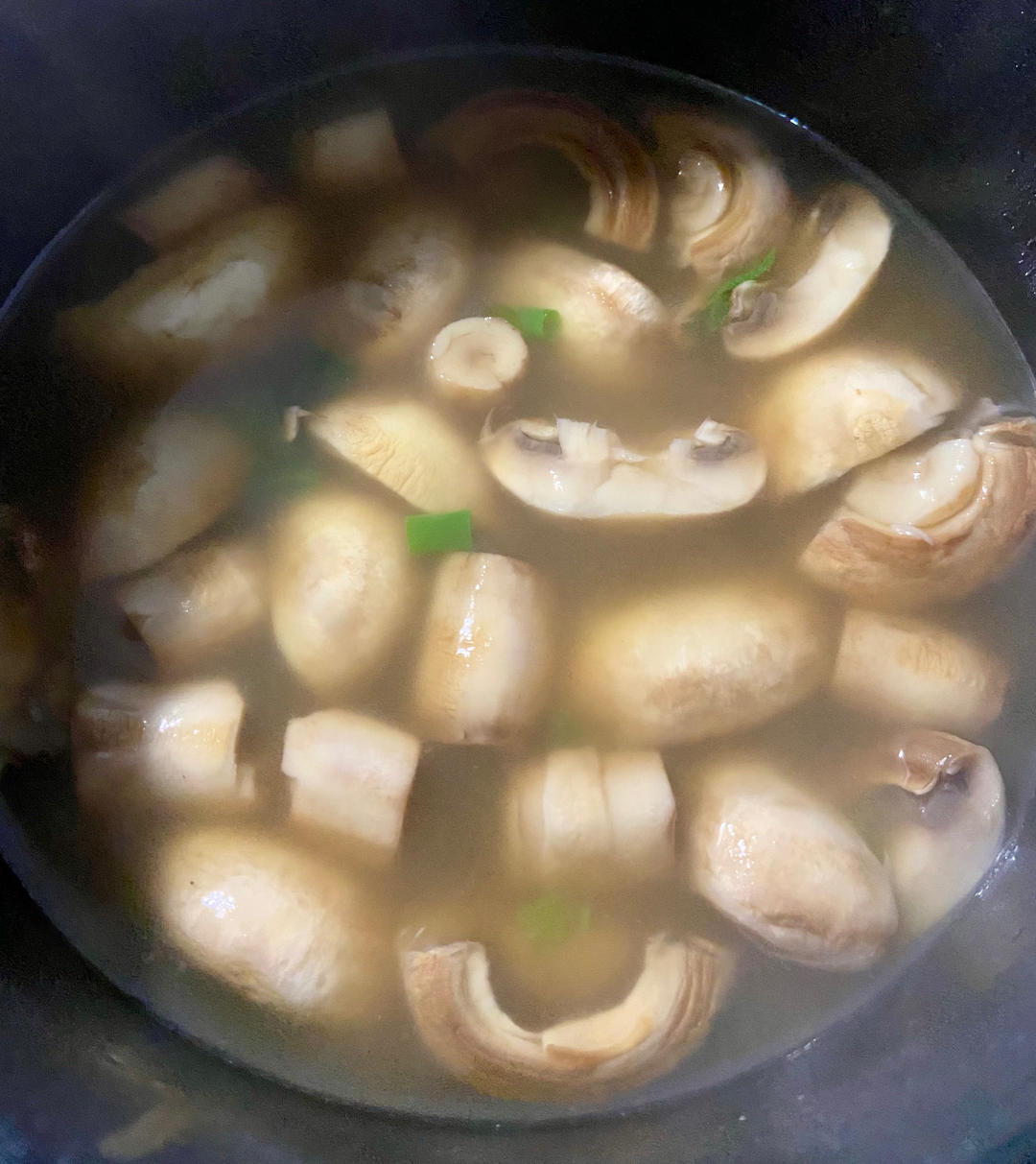 明明是素汤 却鲜得像鸡汤一样的「口蘑汤」