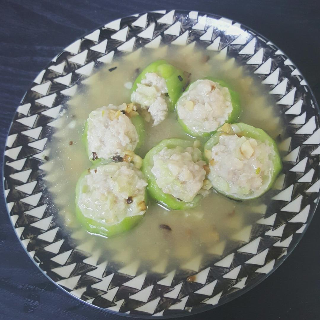 丝瓜酿肉丸